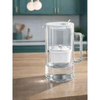Филтрираща кана Aquaphor Glass, стъклена, 2.5 L, бяла - 4 Филтрираща кана Aquaphor Glass, стъклена, 2.5 L, бяла - 4