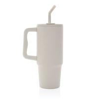 Термочаша Embrace, метална, с капак, 900 ml, бежова - 2 Термочаша Embrace, метална, с капак, 900 ml, бежова - 2