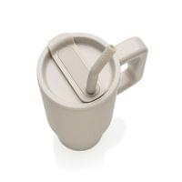 Термочаша Embrace, метална, с капак, 900 ml, бежова - 3