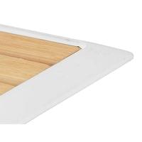 Дъска за рязане на хляб Kinvara, 38 х 27 cm, бяла - 2 Дъска за рязане на хляб Kinvara, 38 х 27 cm, бяла - 2