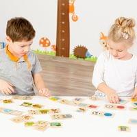 Beleduc Пъзел Форми, дървен - 5