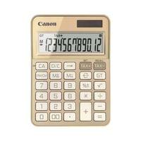 Настолен калкулатор Canon KS-125KB, 12-разряден, златист - 1 Настолен калкулатор Canon KS-125KB, 12-разряден, златист - 1