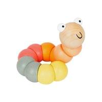 Small Foot Дисплей с 14 броя гъсеници, за моторни умения, дървени - 2