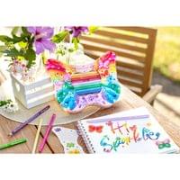 Faber-Castell Цветни моливи Sparkle, кутия - пеперуда, 20... - 2 Faber-Castell Цветни моливи Sparkle, кутия - пеперуда, 20... - 2