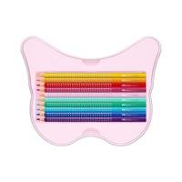 Faber-Castell Цветни моливи Sparkle, кутия - пеперуда, 20... - 4 Faber-Castell Цветни моливи Sparkle, кутия - пеперуда, 20... - 4