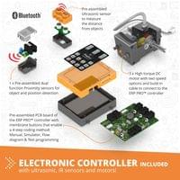 Робот Engino Coding Lab ERP Pro, 2 сензора - 8