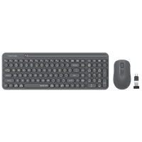 Комплект A4Tech - клавиатура и мишка Fstyler FG3300 Air 2, 2.4 GHz, черни - 1