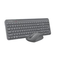 Комплект A4Tech - клавиатура и мишка Fstyler FG3300 Air 2, 2.4 GHz, черни - 2