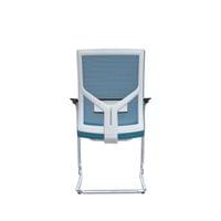 Посетителски стол RFG Snow M, дамаска и меш, до 120 kg, светлосиня... - 6