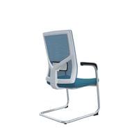 Посетителски стол RFG Snow M, дамаска и меш, до 120 kg, светлосиня... - 5