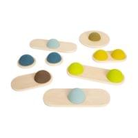 Small Foot Камъни за баланс, двустранни, дървени - 1