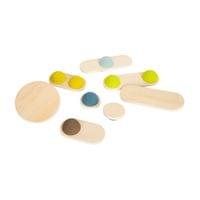 Small Foot Камъни за баланс, двустранни, дървени - 2