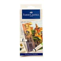 Faber-Castell Маслени бои, в тубички, 12 цвята, 9 ml - 0 Faber-Castell Маслени бои, в тубички, 12 цвята, 9 ml - 0