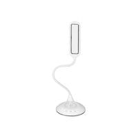 Настолна лампа Giftdecor Flexo, LED, USB зареждане, бяла - 2 Настолна лампа Giftdecor Flexo, LED, USB зареждане, бяла - 2