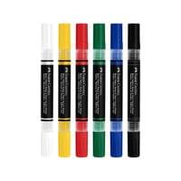 Faber-Castell Акрилен маркер Black Edition, 6 базови цвята - 2