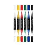 Faber-Castell Акрилен маркер Black Edition, 6 базови цвята - 2