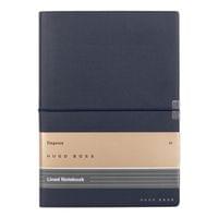 Hugo Boss Тефтер Elegance Storyline, на редове, A5, тъмносин - 3