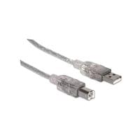 Кабел Manhattan, USB 2.0 A Male/USB 2.0 B Male, 5 m, USB Type A, USB Type B - 2