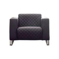 Фотьойл RFG Zelda, екокожа, черна седалка, черна облегалка - 2