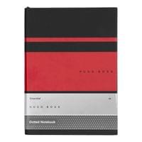 Hugo Boss Тефтер Essential Gear Matrix, на точки A5, червен - 2