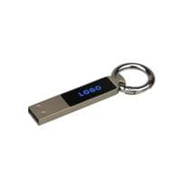 USB флаш памет Glow 3, 32 GB, USB 2.0, сребриста - 1