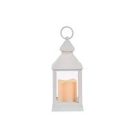 Фенер Giftdecor, малък, пластмасов, LED, бял - 1 Фенер Giftdecor, малък, пластмасов, LED, бял - 1