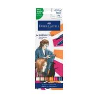 Faber-Castell Маркер Goldfaber Sketch - Manga, 6 броя - 1 Faber-Castell Маркер Goldfaber Sketch - Manga, 6 броя - 1