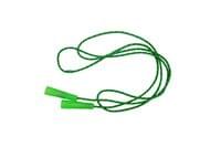 Въже за скачане, PVC, с дръжки, зелено, 2.4 m - 3