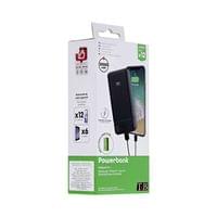 Външна батерия TNB, 30000 mAh, Micro USB, черна - 4