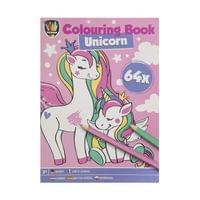 Moxy Книжка за оцветяване Еднорог, А5, 64 страници - 1