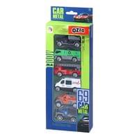 Комплект колички Ozzo 005, метални, 6 броя - 1