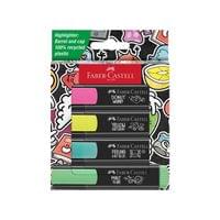Faber-Castell Текст маркер Graffiti, 4 цвята - 1 Faber-Castell Текст маркер Graffiti, 4 цвята - 1