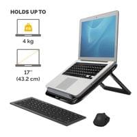 Стойка за лаптоп Fellowes I-Spire, охлаждаща, до 17&amp;#039;&amp;#039;, черна - 3