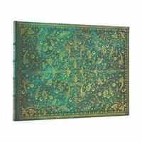 Paperblanks Книга за гости Emerald Flower, широки редове,... - 1