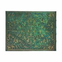 Paperblanks Книга за гости Emerald Flower, широки редове,... - 2
