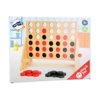 Small Foot Игра 4 в редица, дървена - 2