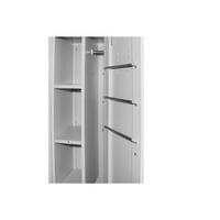 Шкаф RFG, за препарати, метален, 400 х 400 х 1800 mm, сив - 2