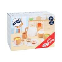 Small Foot Сервиз за чай, детски, дървен, 15 части - 2