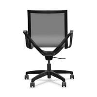 Ергономичен стол Rim Zero ZG 1352, меш, пластмасова основа, сив,... - 2