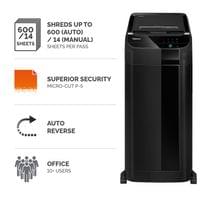 Шредер за унищожаване на документи Fellowes Automax 600M, P-5,... - 4