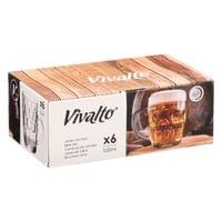 Халба за бира Vivalto, с дръжка, 520 ml, 6 броя - 2