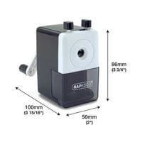 Rapesco Острилка 64, механична, настолна, черна - 2