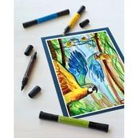 Faber-Castell Маркер Pitt Artist Dual, № 170, майскозелен - 2