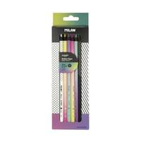 Milan Цветни моливи Sunset, 3.5 mm, 6 цвята - 1 Milan Цветни моливи Sunset, 3.5 mm, 6 цвята - 1