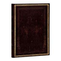 Paperblanks Тефтер Black Moroccan, Midi, 72 листа - 2