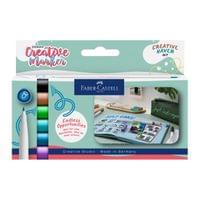 Faber-Castell Маркер Creative Haven, объл, 1.5 mm, 6 цвята - 1