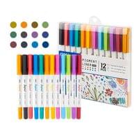 Комплект тънкописци Deli Inspira EU302, двувърхи, - 3