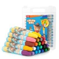 Пастели маслени Deli Color Kids EC20124, - 3
