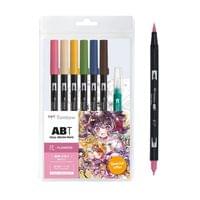 Комплект маркери TOMBOW ABT DualBrush-MANGA Flower - 4
