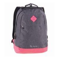 Ученическа раница PULSE Bicolor Dark Gray-Pink - 2